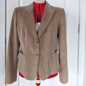 Giorgio Armani Cashmere Blend Corduroy Blazer 48